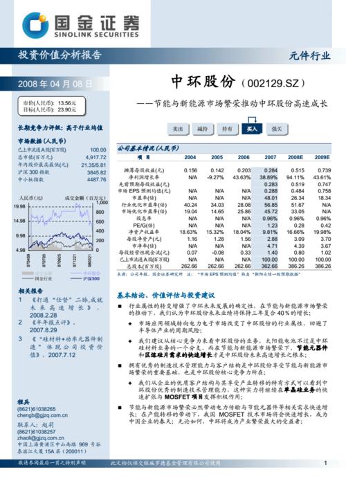 002129中环股份-002129中环股份股吧