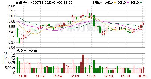600075股票-600075股票行情