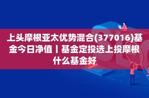 亚太优势-亚太优势377016今日基金净值查询