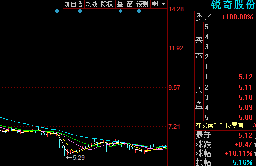 锐奇股份股票-300126锐奇股份股票