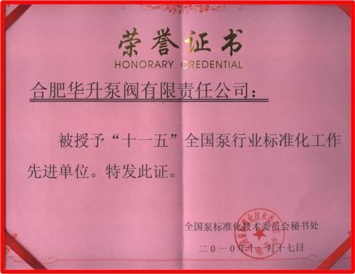 合肥华升-合肥华升泵阀股份有限公司