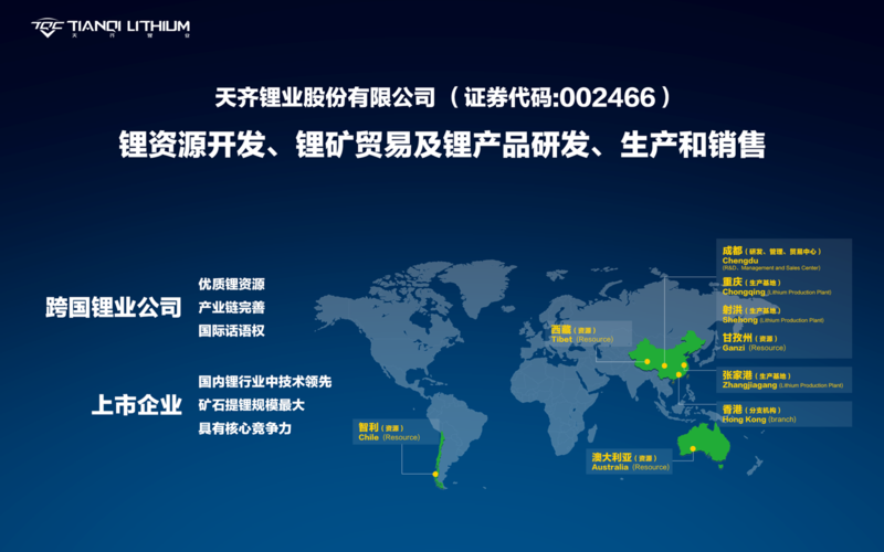 四川天齐锂业股份有限公司-四川天齐锂业股份有限公司招聘